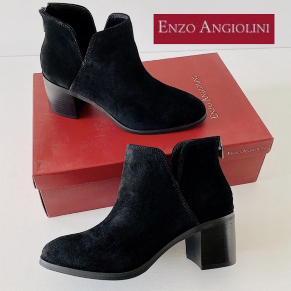 Enzo Angiolini black ankle bootie, 8.5,  G1283 - Picture 1 of 9